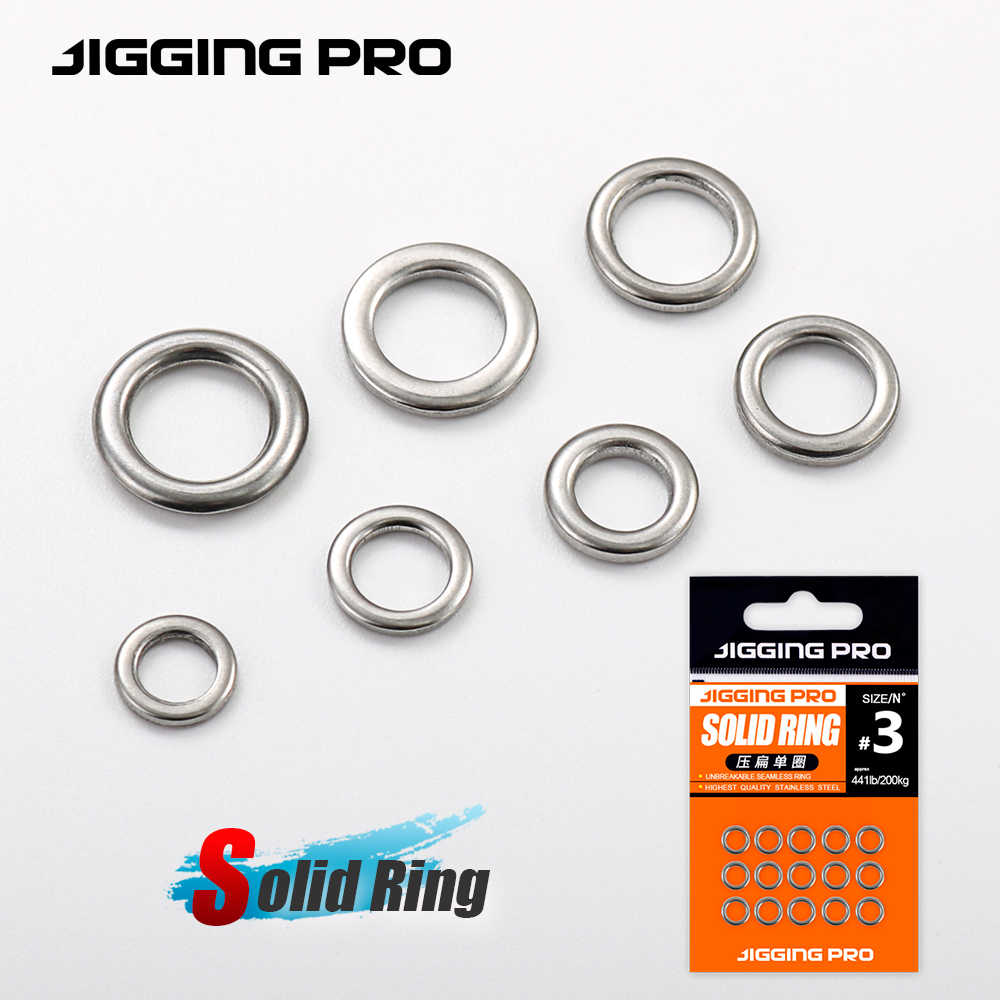 JIGGING PRO Fishing Solid Ring - Fishing Lure Jig recensie en prijs