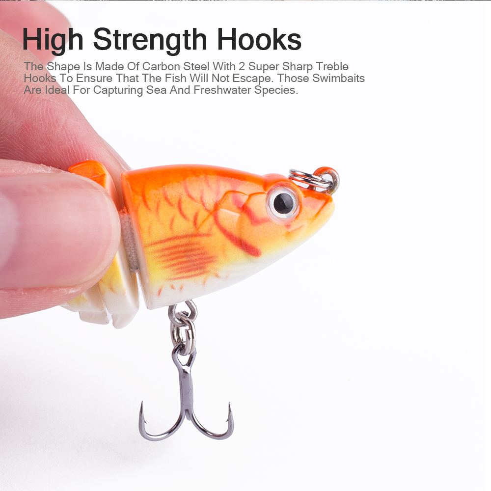 Mini Multi Jointed 6cm/4.7g Wo - Fishing Lure Popper recensie en prijs