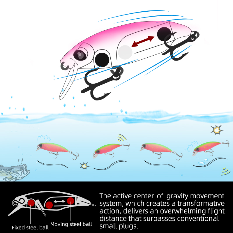 TSURINOYA Fishing Lure DW69 Si - Fishing Lure Jerkbait recensie en prijs