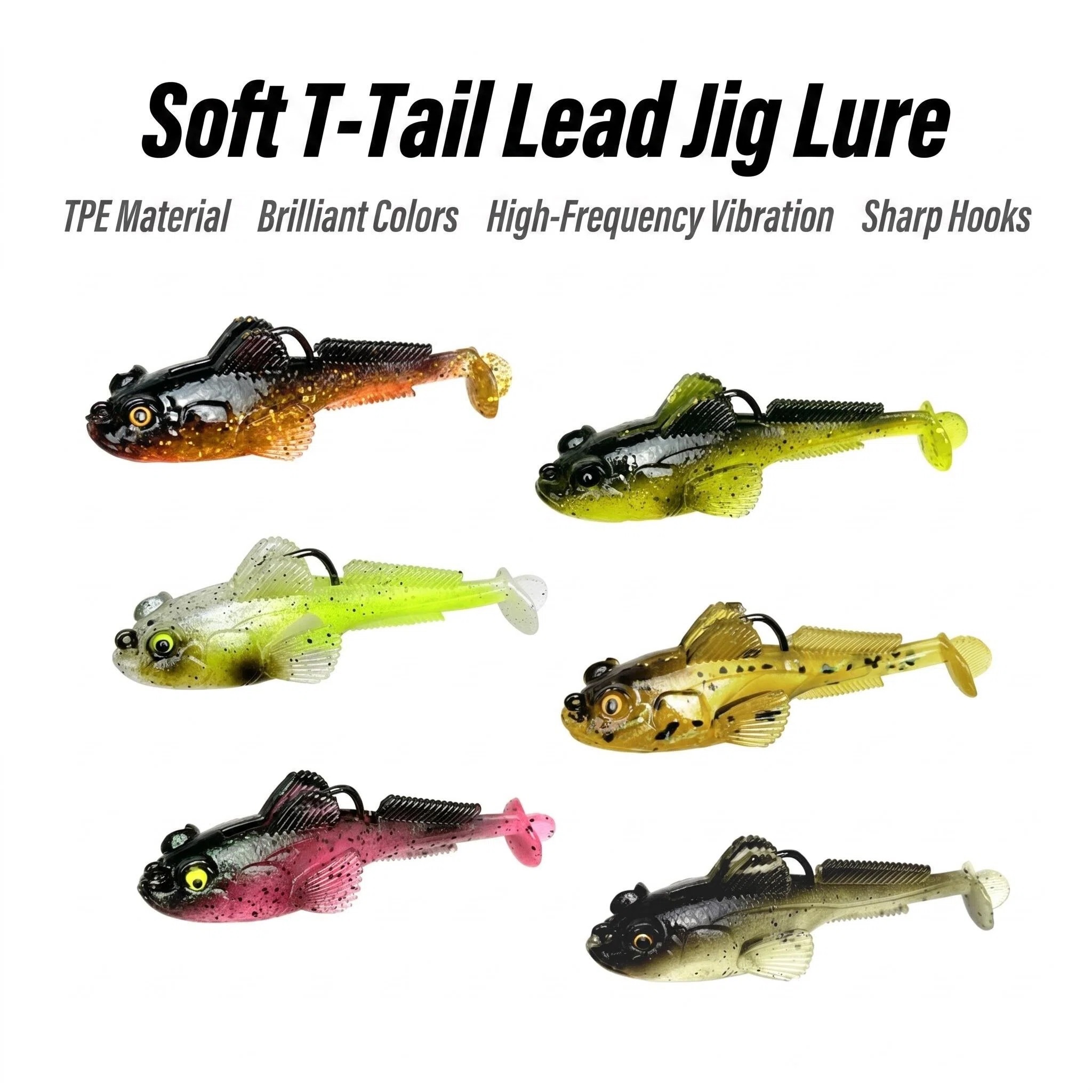 1pcs 10g13g18g Goby Lure Jig W - Fishing Lure Swimbait recensie en prijs