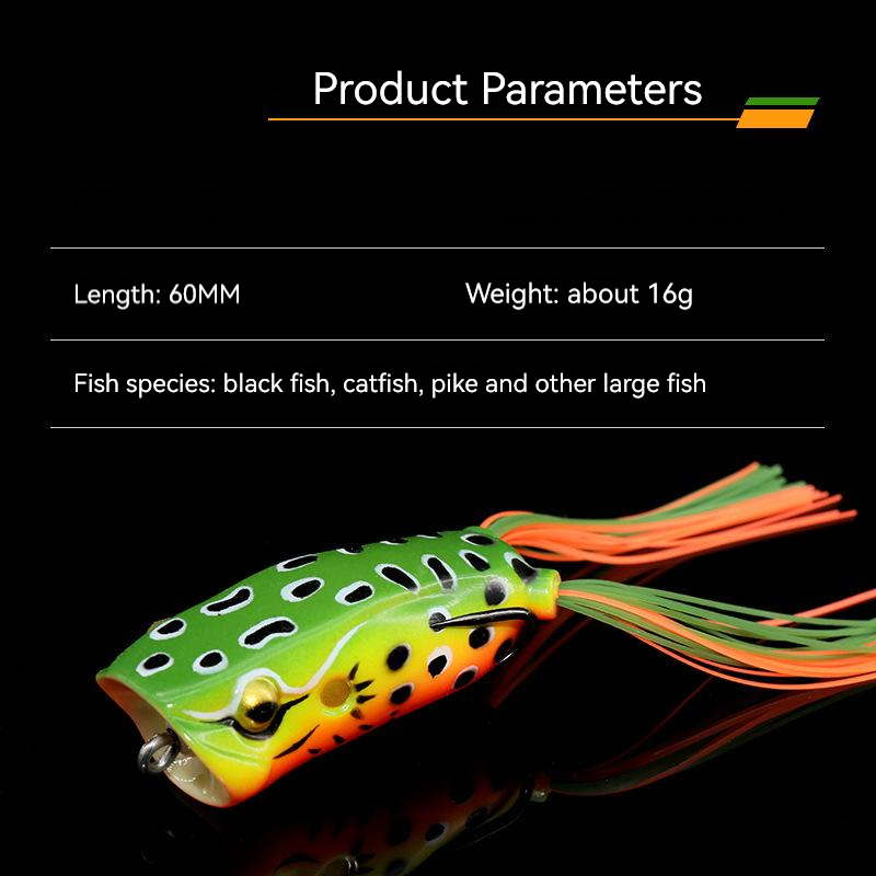 Big Mouth Topwater Frog Lures  - Fishing Lure Soft Plastic recensie en prijs