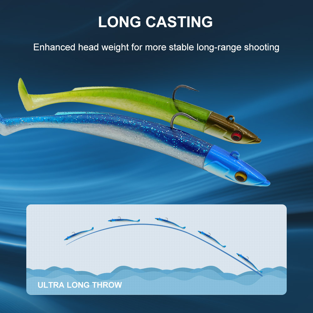 ESFISHING Soft Fishing Lures L - Fishing Lure Soft Plastic recensie en prijs