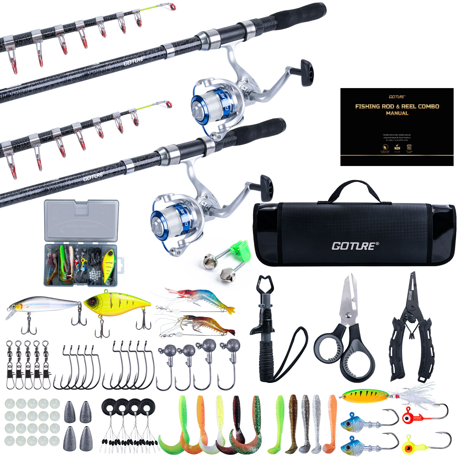 Goture Double Spinning Fishing - Fishing Lure Spinner recensie en prijs