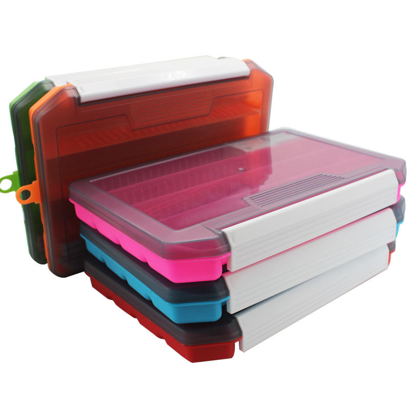 Six color single-layer inserte - Fishing Lure Box recensie en prijs