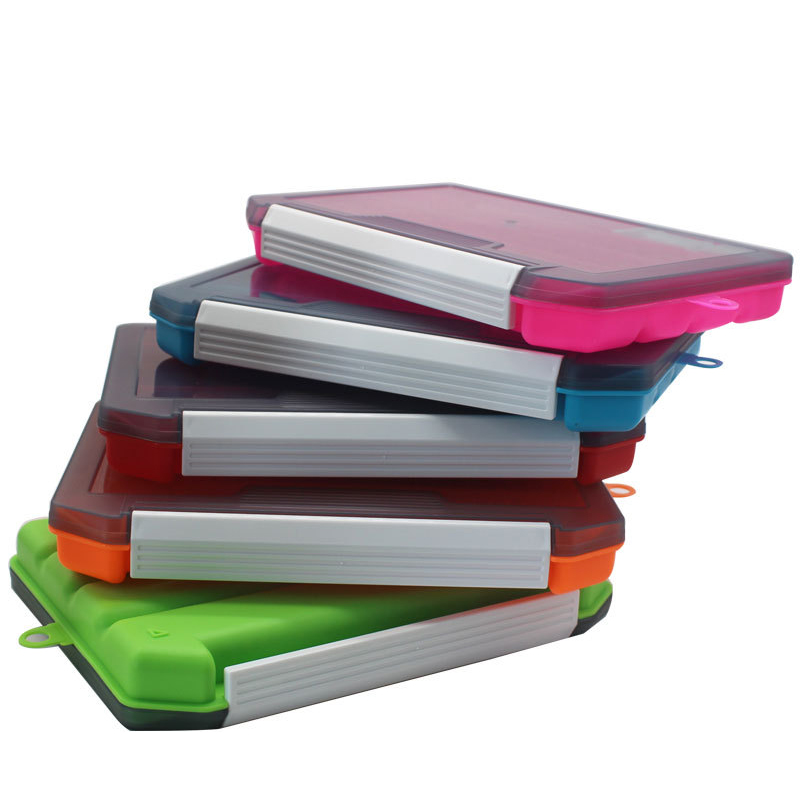 Six color single-layer inserte - Fishing Lure Box recensie en prijs