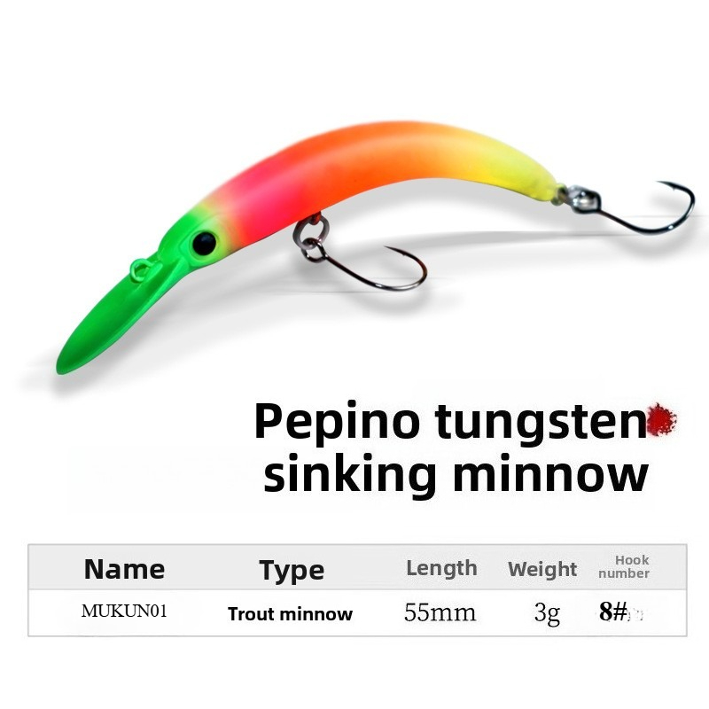 MUKUN 1PCS Mini Minnow Wobbler - Fishing Lure Popper recensie en prijs