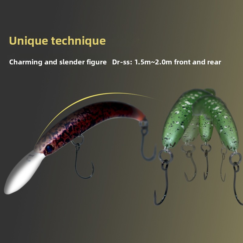 MUKUN 1PCS Mini Minnow Wobbler - Fishing Lure Popper recensie en prijs