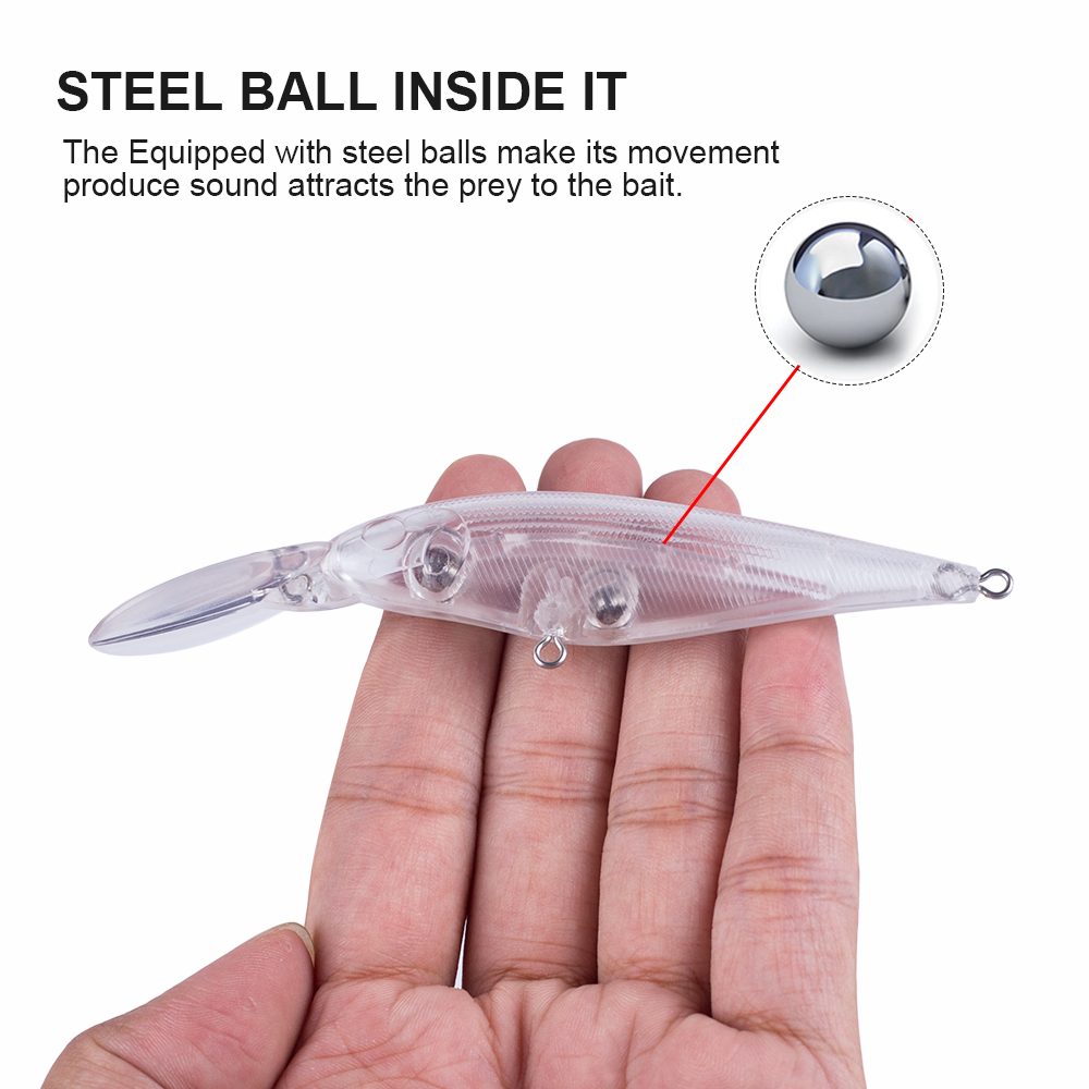 Hanlin 10/20pcs Blanks Crankba - Fishing Lure Jerkbait recensie en prijs