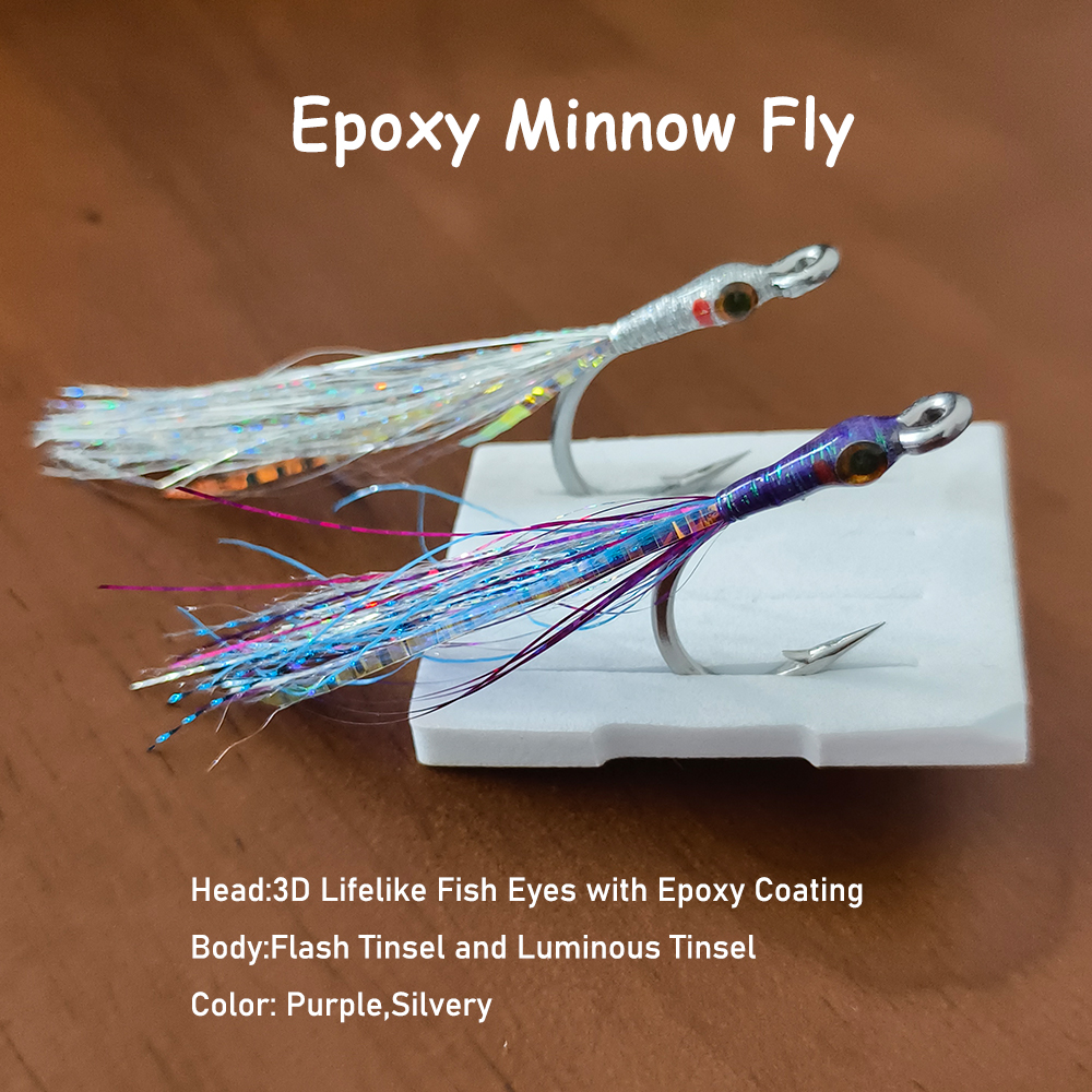 Saltwater Minnow Fly 4/0 Stain - Fishing Lure Swimbait recensie en prijs