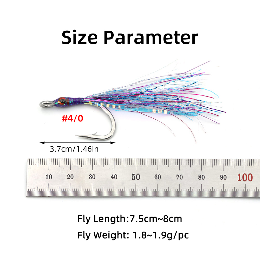 Saltwater Minnow Fly 4/0 Stain - Fishing Lure Swimbait recensie en prijs