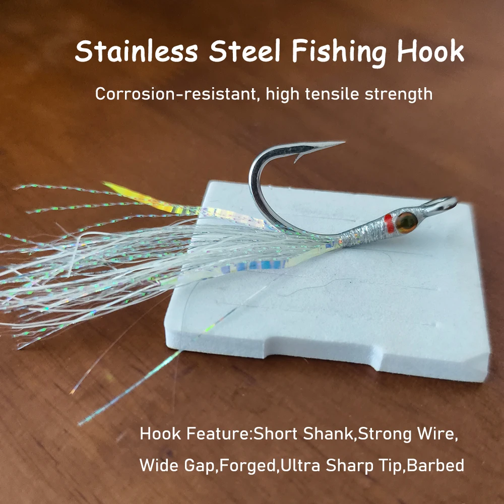 Saltwater Minnow Fly 4/0 Stain - Fishing Lure Swimbait recensie en prijs